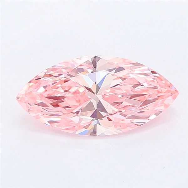 0.99 CT Fancy Vivid Pink MARQUISE