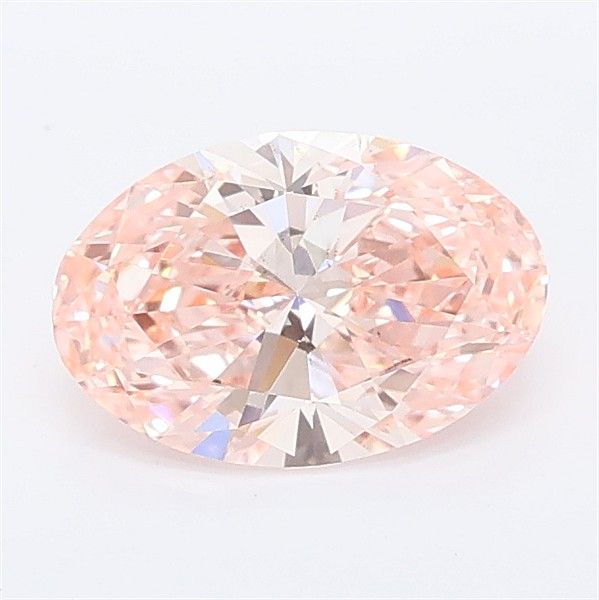 0.99 CT Fancy Vivid Pink OVAL
