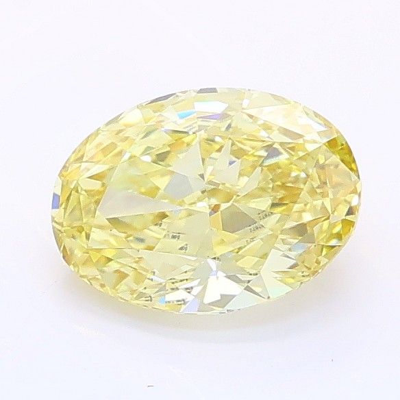 1.06 CT Fancy Intense Yellow OVAL