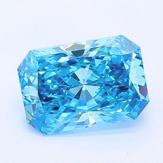 0.95 CT Fancy Vivid Blue RADIANT