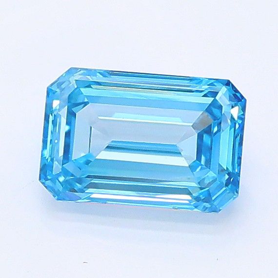 0.92 CT Fancy Vivid Blue EMERALD