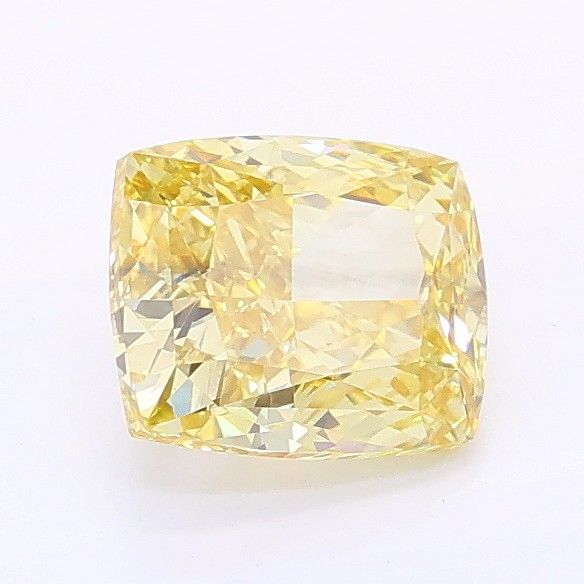 1.12 CT Fancy Intense Yellow CUSHION MODIFIED