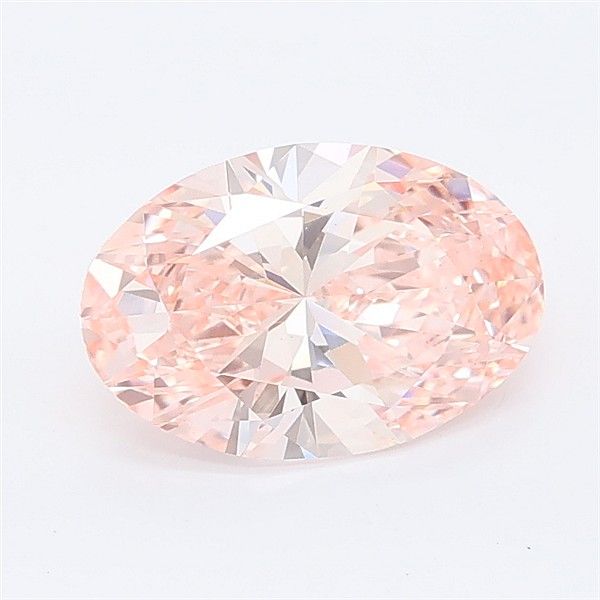 1.55 CT Fancy Vivid Pink OVAL
