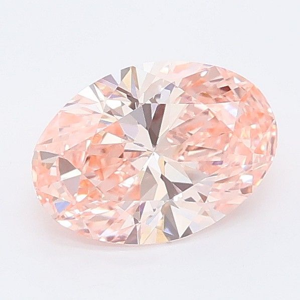 1.05 CT Fancy Vivid Pink OVAL