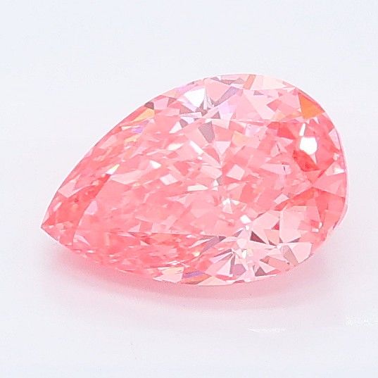 0.84 CT Fancy Vivid Pink PEAR