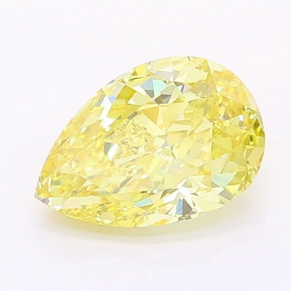 1.01 CT Fancy Intense Yellow PEAR