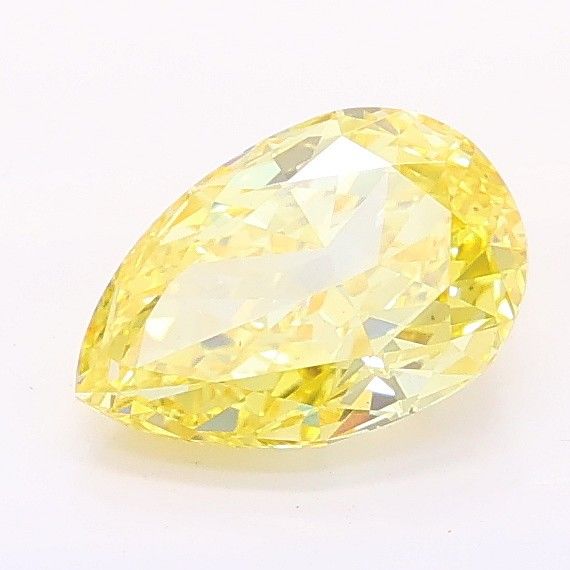 1.03 CT Fancy Intense Yellow PEAR