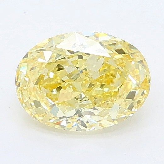 0.9 CT Fancy Yellow OVAL