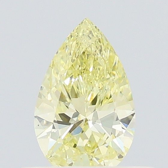 0.36 CT Fancy Intense Yellow PEAR