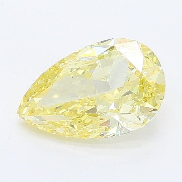 0.95 CT Fancy Intense Yellow PEAR
