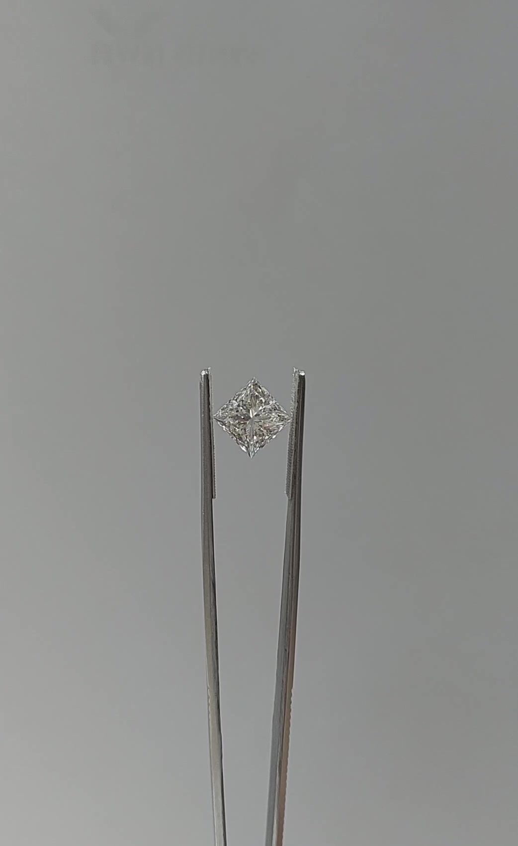 4.03ct Princess diamond
