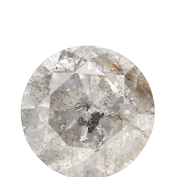 Diament 0.7 ct Salt and Pepper/I3