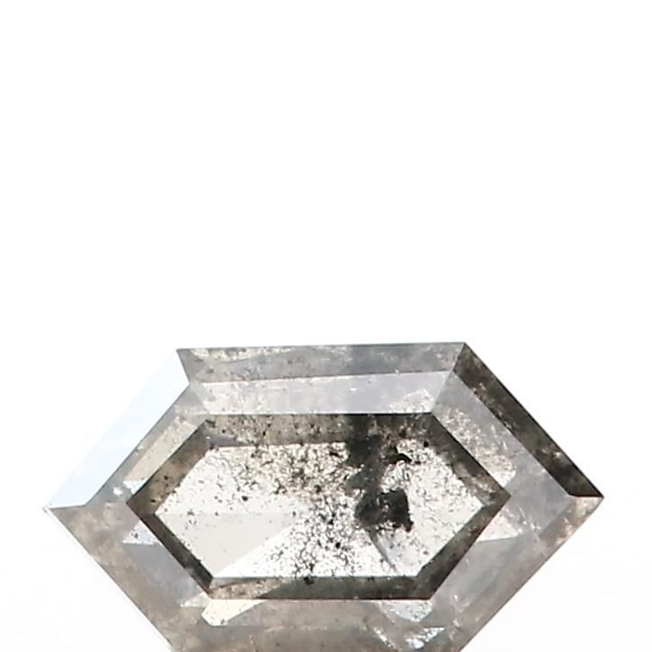 Diament 1.11 ct Salt and Pepper/I3