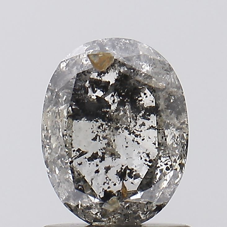 Diament 0.94 ct Fancy Salt and Pepper/I3
