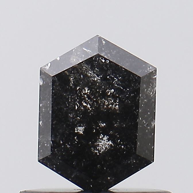Diament 0.58 ct Fancy Salt and Pepper/I3