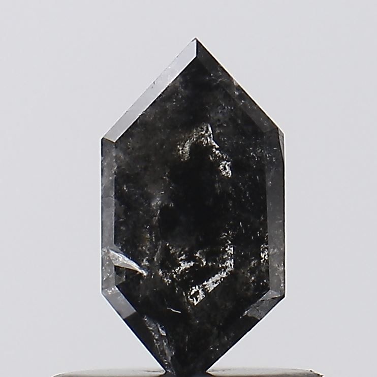 Diament 0.54 ct Fancy Salt and Pepper/I3