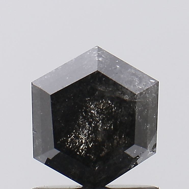 Diament 0.84 ct Fancy Salt and Pepper/I3
