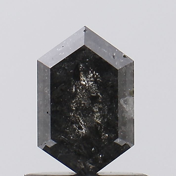 Diament 0.91 ct Fancy Salt and Pepper/I3