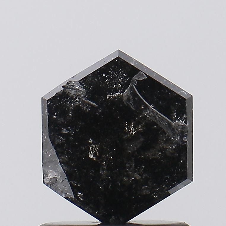 Diament 0.91 ct Fancy Salt and Pepper/I3