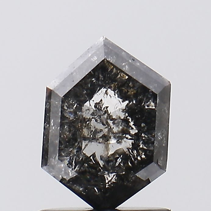 Diament 1.06 ct Fancy Salt and Pepper/I3
