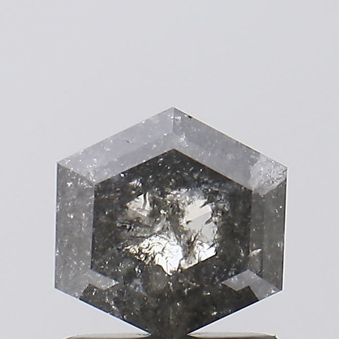Diament 1.15 ct Fancy Salt and Pepper/I3