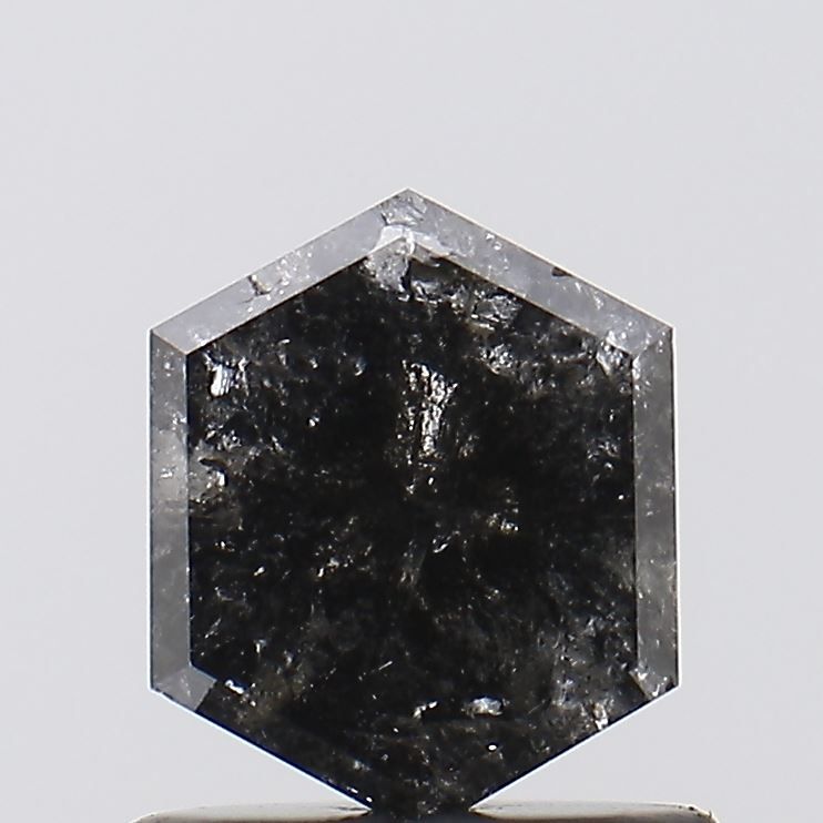 Diament 0.77 ct Fancy Salt and Pepper/I3