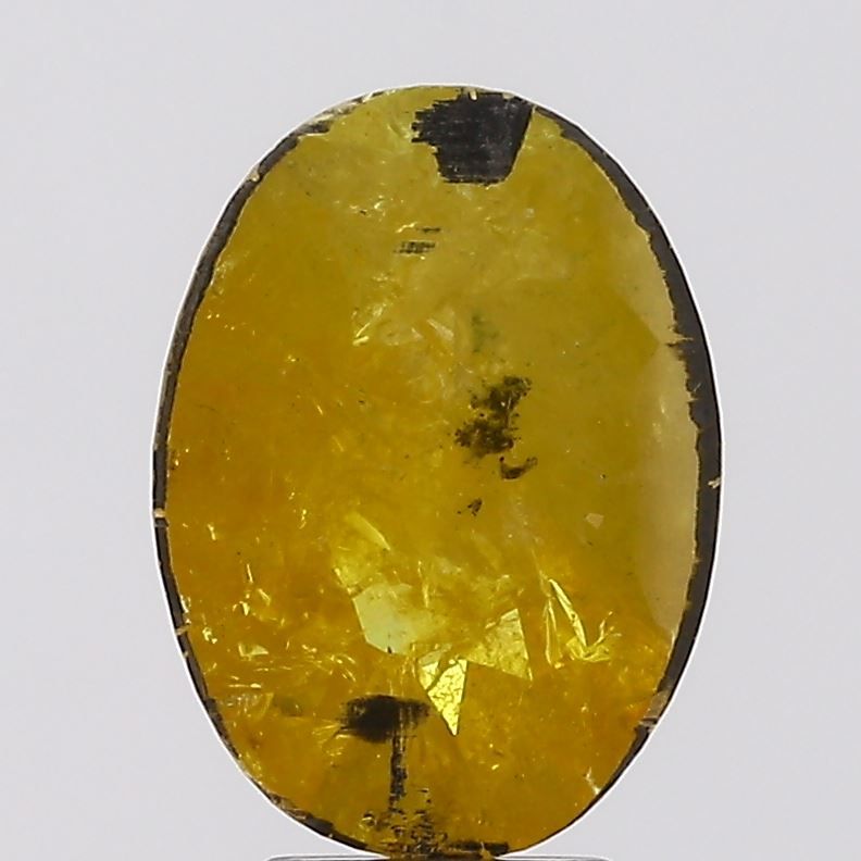 Diament 3.8 ct Fancy Yellow/I3