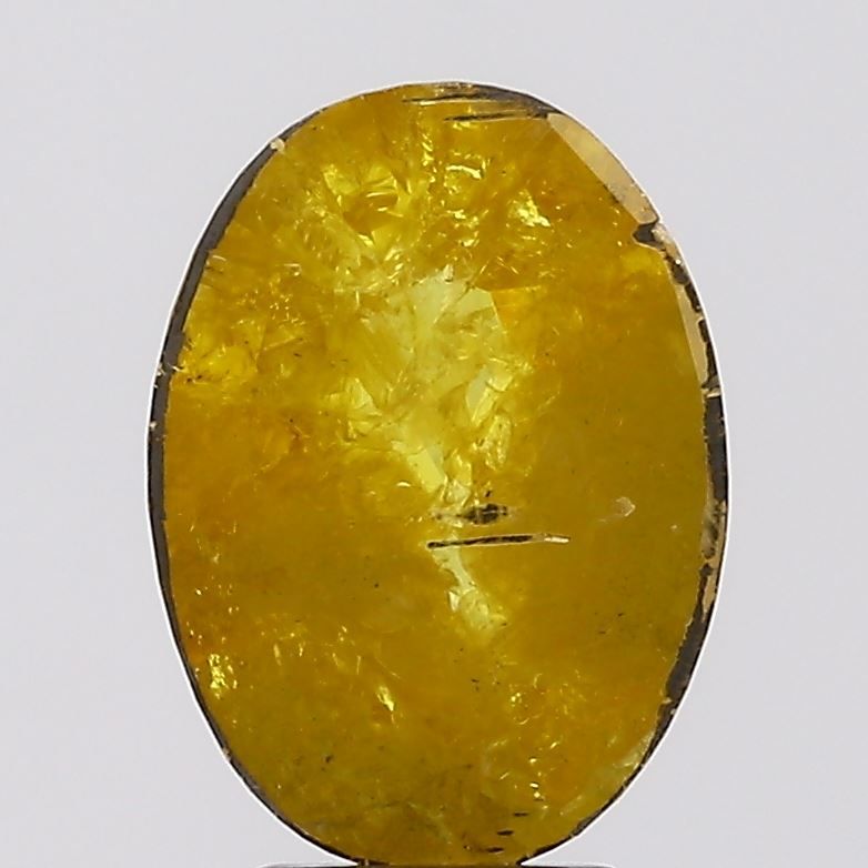Diament 3.56 ct Fancy Yellow/I3