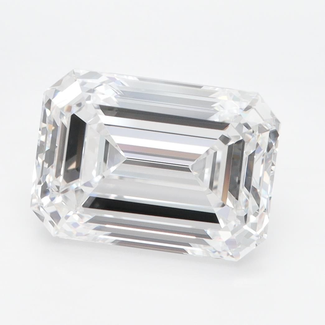 Diamant Émeraude 4.01 ct - Couleur D - Pureté VVS1