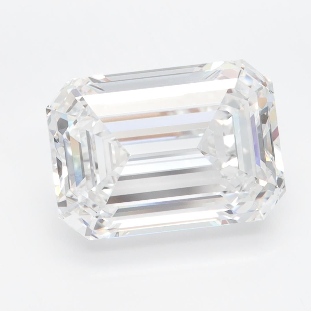 Diamant Émeraude 4.38 ct - Couleur D - Pureté VVS1