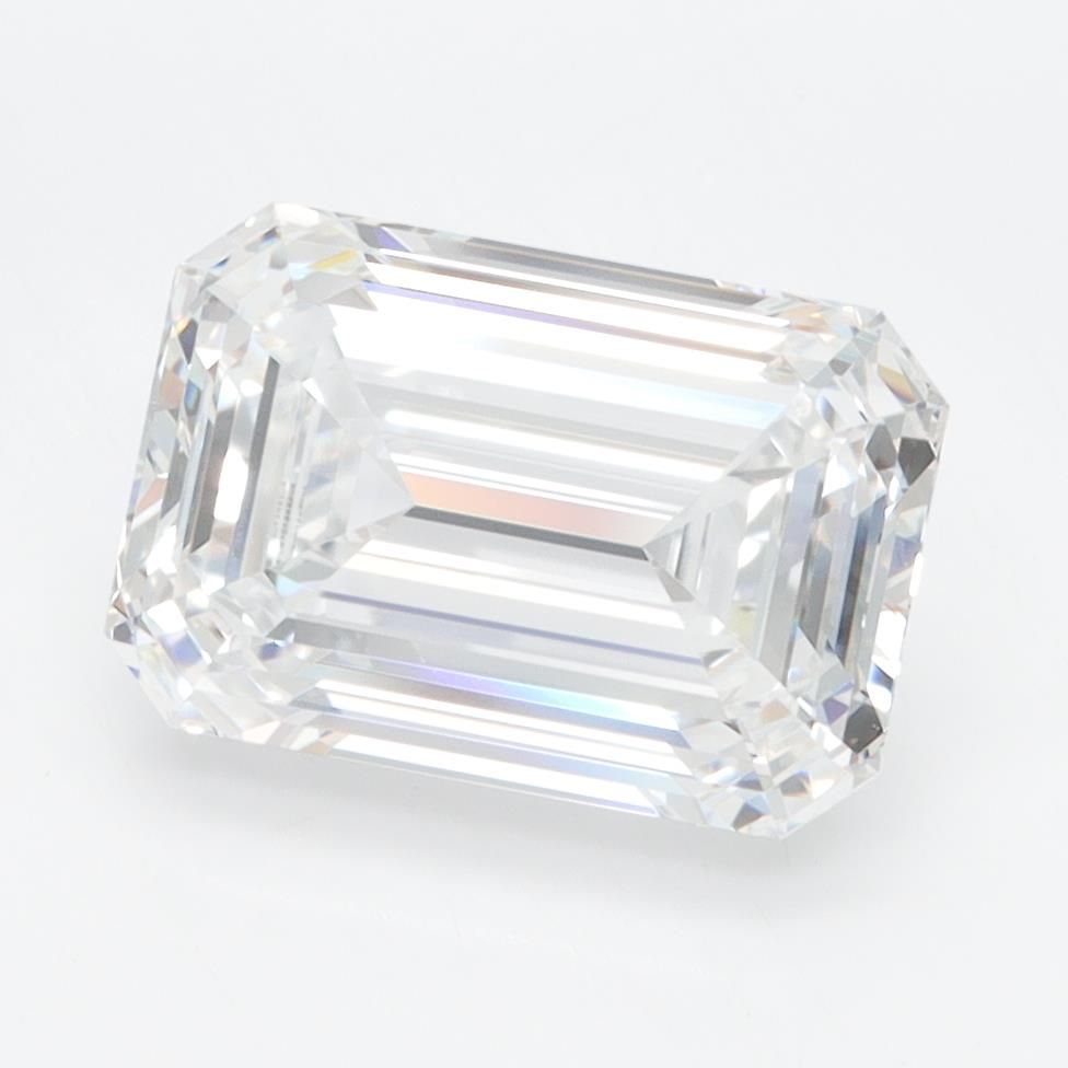 Diamant Émeraude 3.04 ct - Couleur E - Pureté VVS1