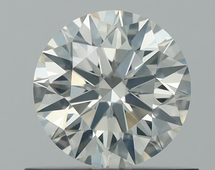 Diamant Rond 0.57 ct - Couleur J - Pureté SI2
