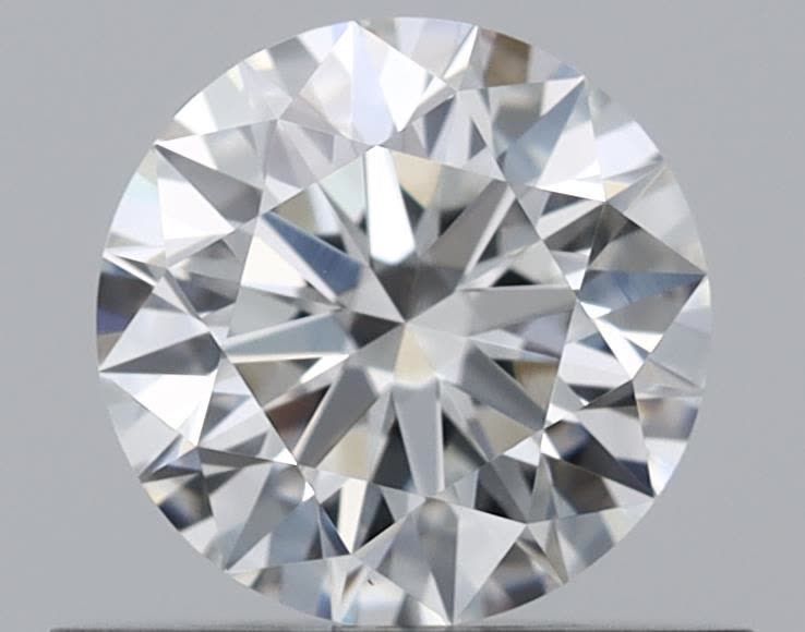 Diamant Rond 0.51 ct - Couleur F - Pureté VVS1