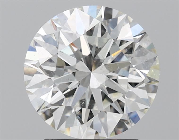 Diamant Rond 2.31 ct - Couleur I - Pureté SI1