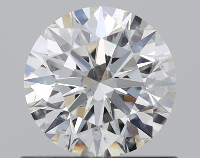 Diamant Rond 0.70 ct - Couleur G - Pureté SI2