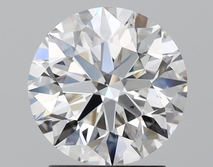 Diamant Rond 2.02 ct - Couleur H - Pureté VS2