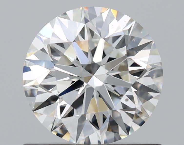 Diamant Rond 0.81 ct - Couleur I - Pureté SI1