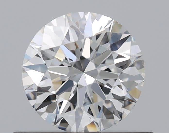 Diamant Rond 0.51 ct - Couleur E - Pureté SI1
