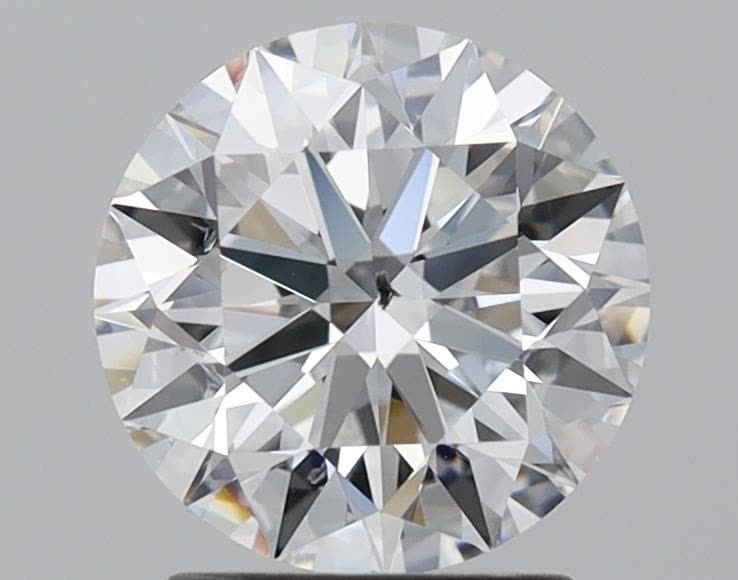 Diamant Rond 2.05 ct - Couleur D - Pureté SI2