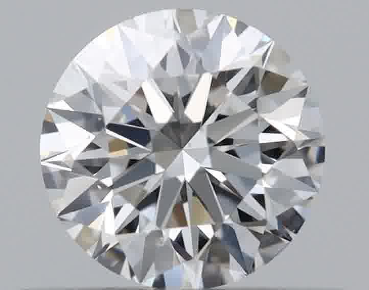 Diamant Rond 0.45 ct - Couleur F - Pureté VS2