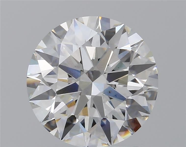 2.10 ct. round Lab Grown Diamond front image