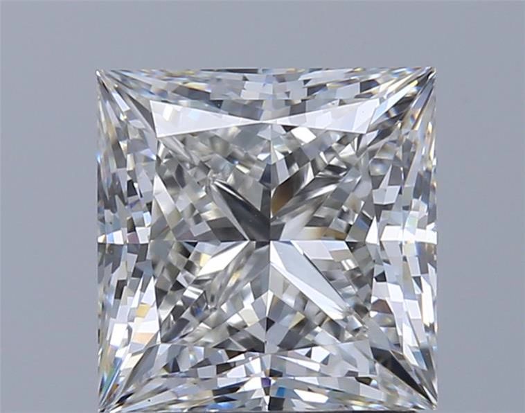 1.68 ct. princess Lab Grown Diamond front image