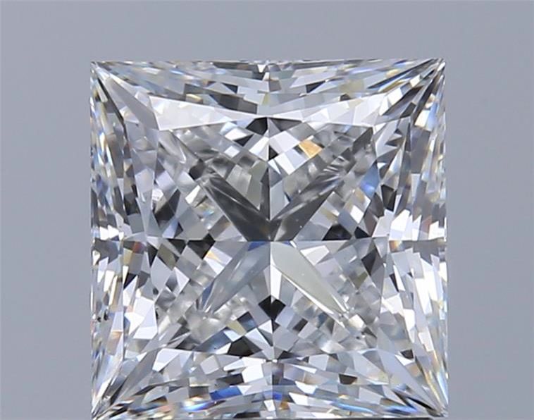 1.76 ct. princess Lab Grown Diamond front image
