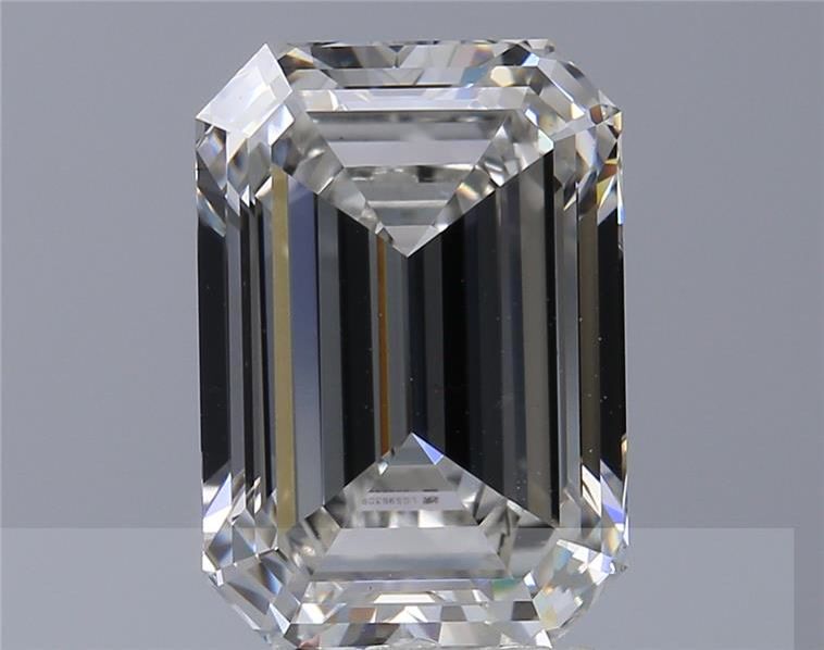 3.01 ct. emerald Lab Grown Diamond front image