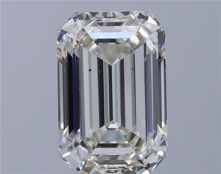 7.38 ct. emerald Lab Grown Diamond front image