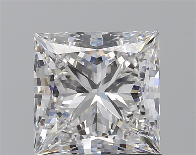 1.30 ct. princess Lab Grown Diamond front image
