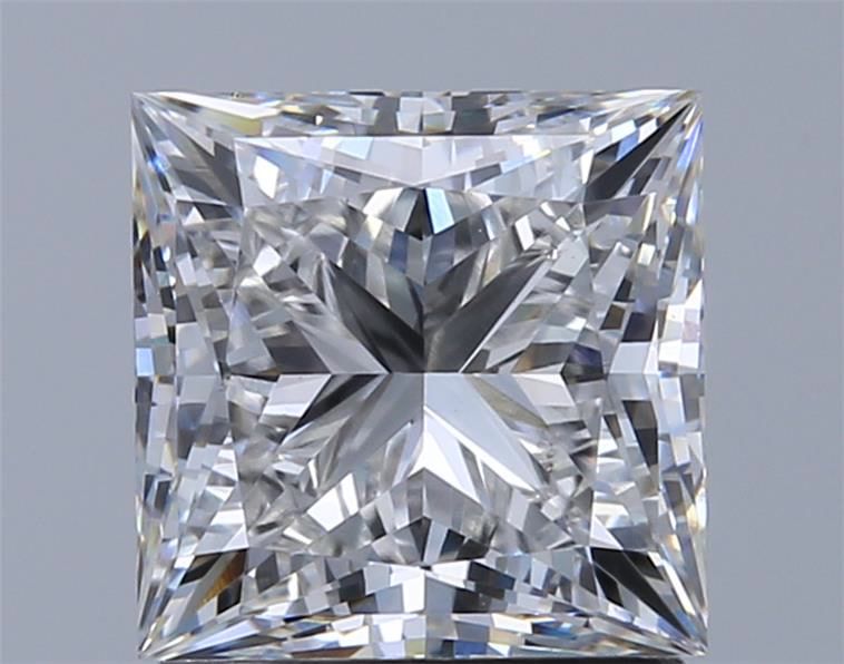 1.63 ct. princess Lab Grown Diamond front image