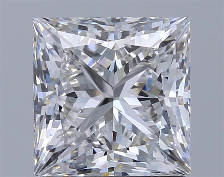 1.57 ct. princess Lab Grown Diamond front image