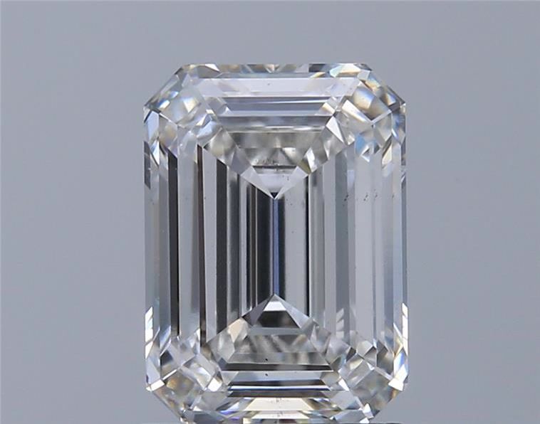 1.71 ct. emerald Lab Grown Diamond front image