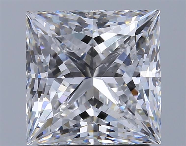 2.12 ct. princess Lab Grown Diamond front image